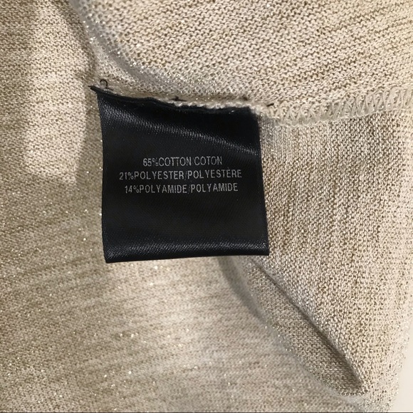 Lafayette 148 Gold Twist Front Sweater Size XL - Picture 6 of 7